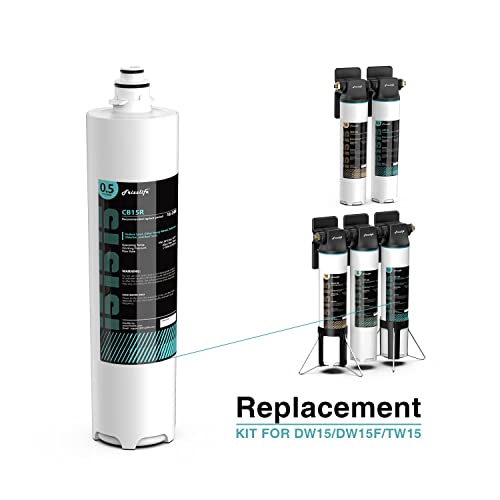 Frizzlife CP10R-HF Replacement Housing Kit With CP10R Filter Cartridge Inside - The 2nd Stage For TW10 Under Sink Water Filter Systems - Image 2