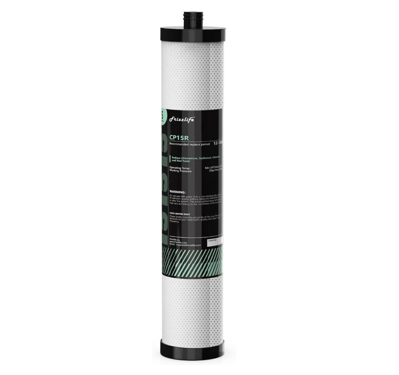 Frizzlife CP15R (2nd Stage) Replacement Filter Cartridge For TW15 Under Sink Water Filter