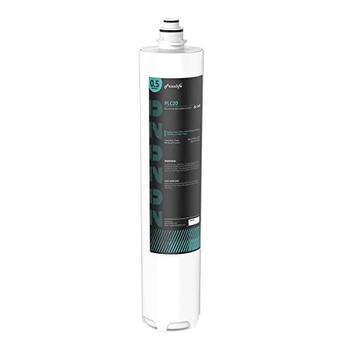 Frizzlife SW20-HF Replacement Housing Kit With PLC20 Filter Cartridge Inside - For SW20 and SW20F Under Sink Water Filter Systems