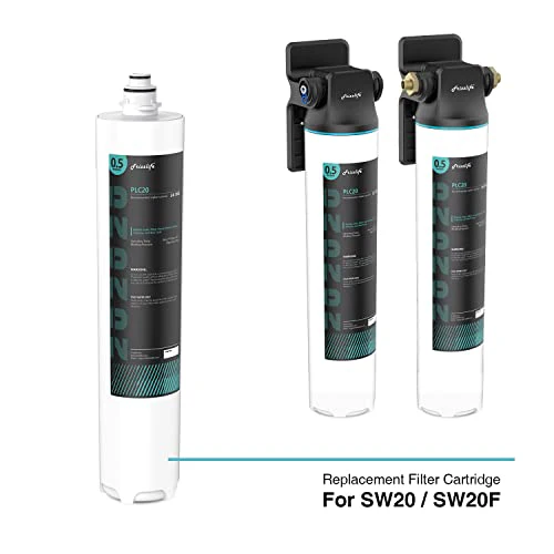 Frizzlife SW20-HF Replacement Housing Kit With PLC20 Filter Cartridge Inside - For SW20 and SW20F Under Sink Water Filter Systems - Image 2