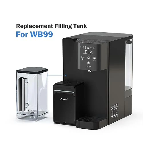 Frizzlife Filtered Water Pitcher for WB99 Countertop Reverse Osmosis System - Image 2