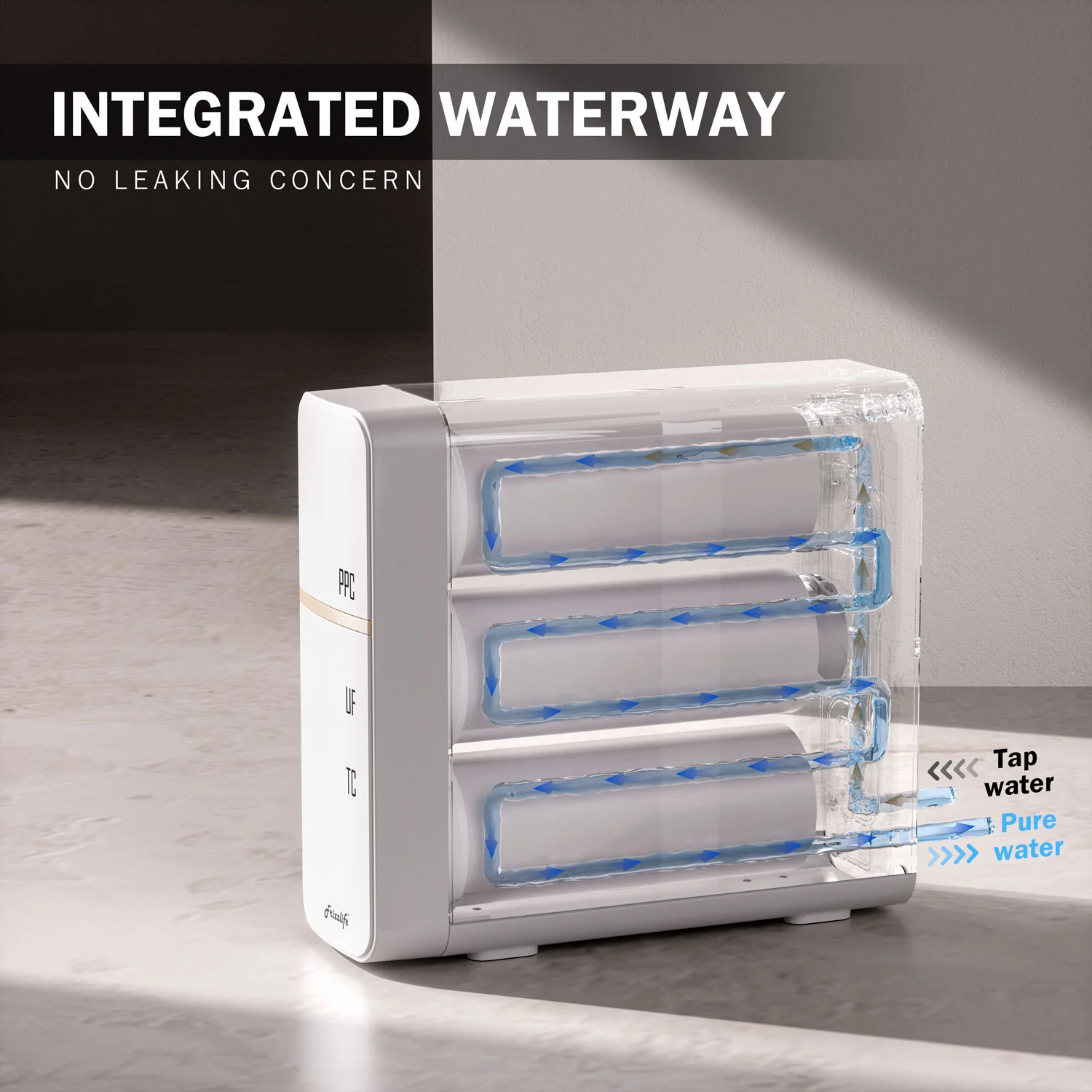 Frizzlife 0.01μm Ultra-Filtration Under-Sink Water Filter System, GX99 - Image 5