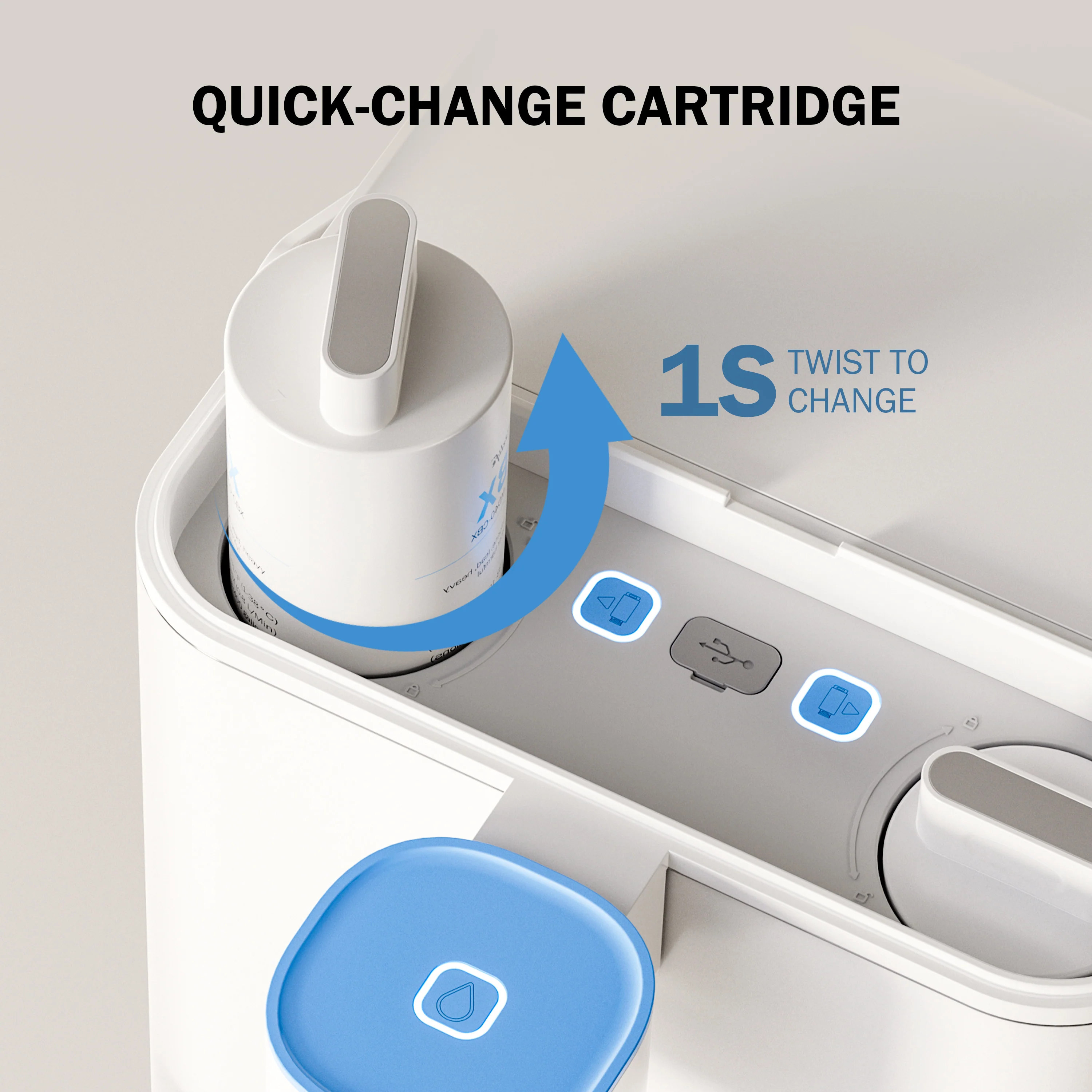 Frizzlife 8-Stage Countertop Water Filter Dispenser, MD40 - Image 8