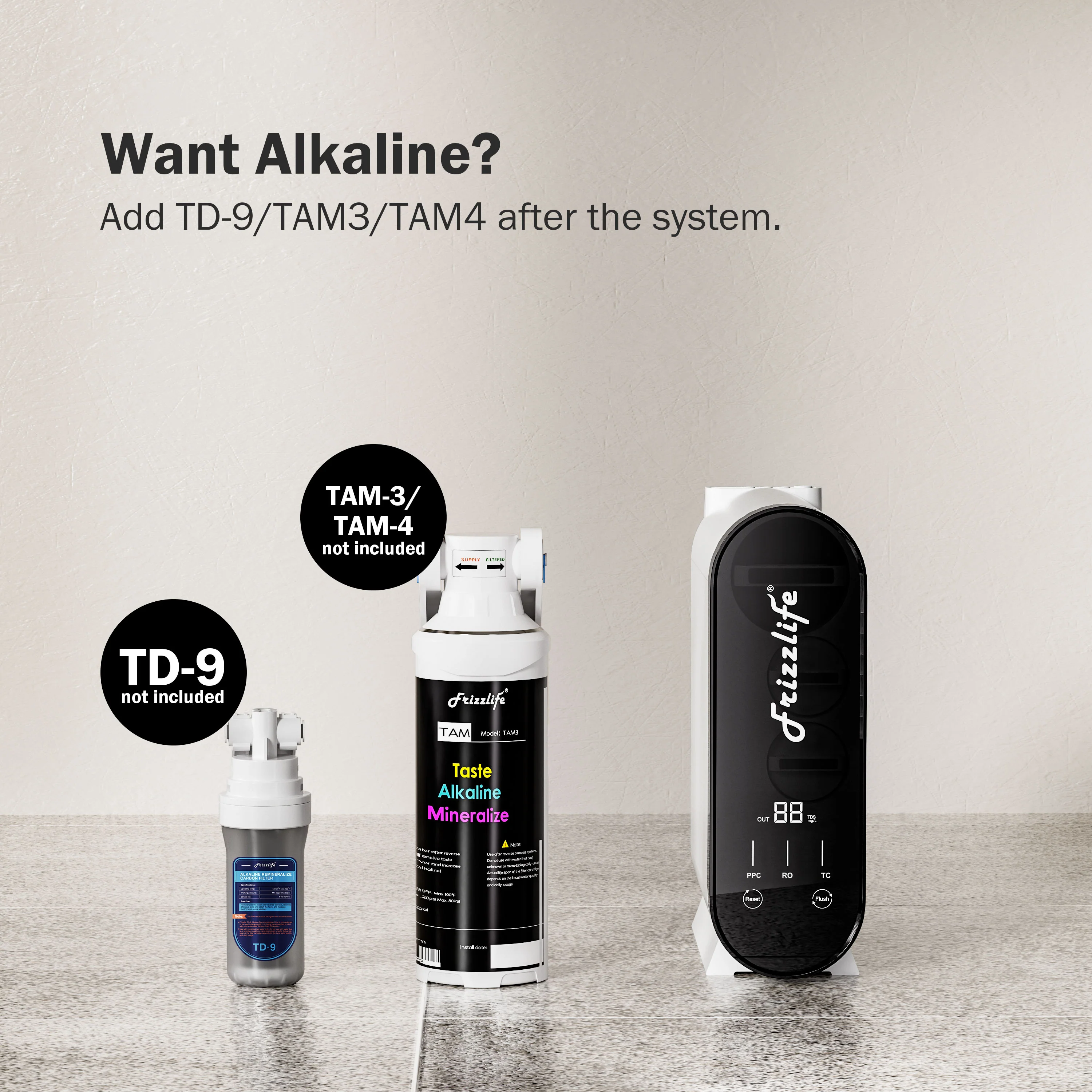 Frizzlife 600 GPD Tankless Reverse Osmosis System, PX600 - Image 9